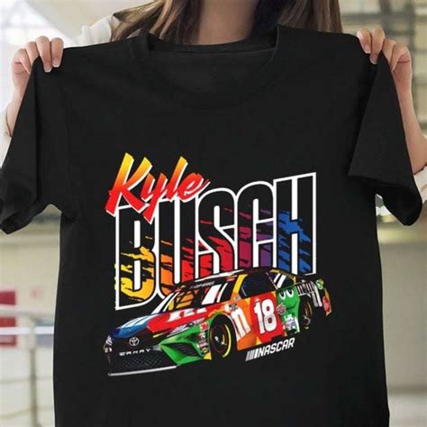 Rev Your Engines with Kyle Busch T Shirts – Shop Now!